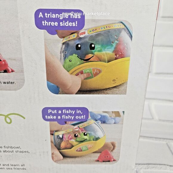 Fisher-Price Laugh & Learn Magical Lights Fishbowl – Interactive Baby Toy - Picture 11 of 13